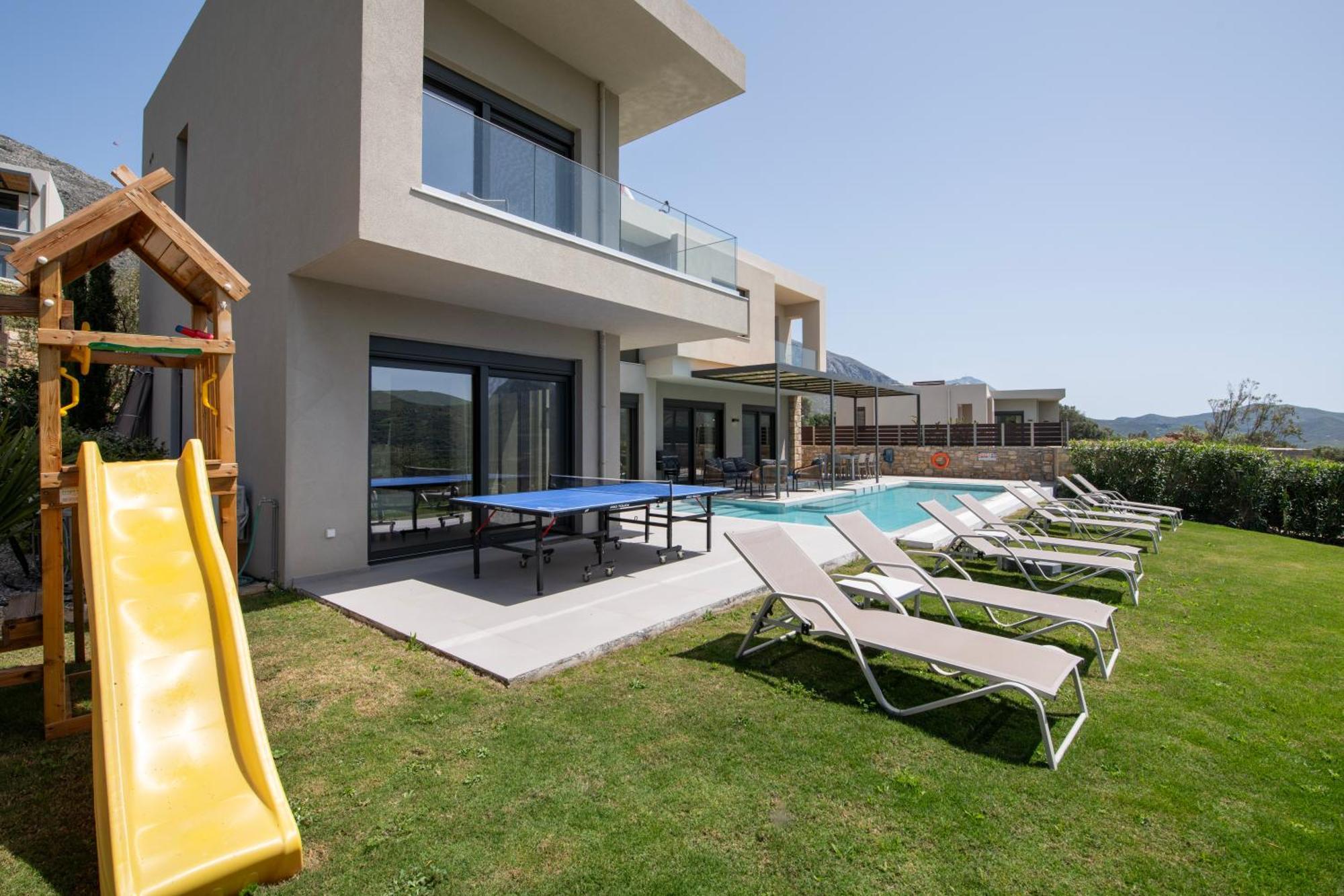Porti Villas Aphrodite Asomatoi Luaran gambar