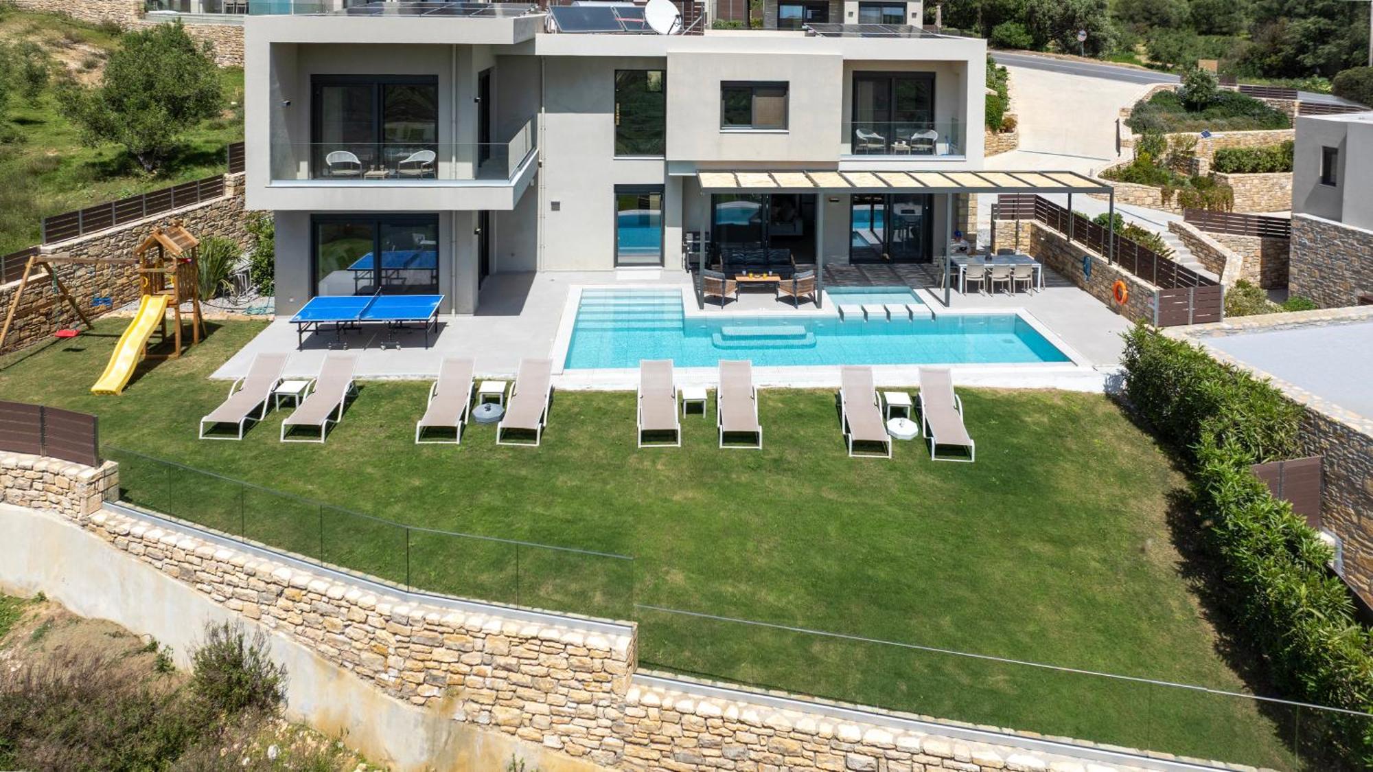 Porti Villas Aphrodite Asomatoi Luaran gambar