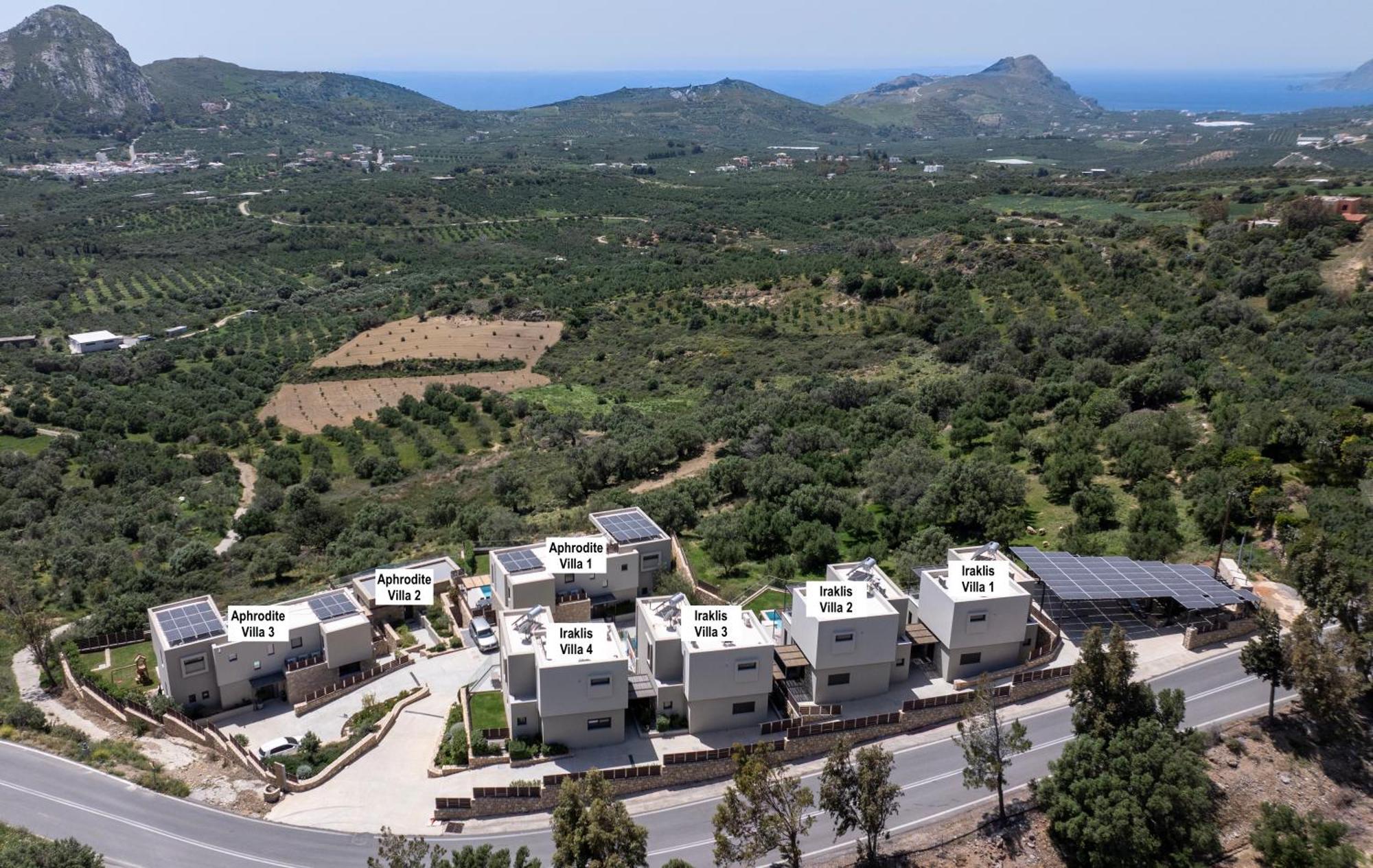 Porti Villas Aphrodite Asomatoi Luaran gambar